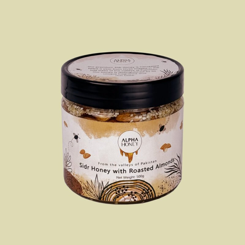 Honey With Roasted Almonds In Pakistan